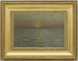 Das Meer: Sonnenuntergang, 1889